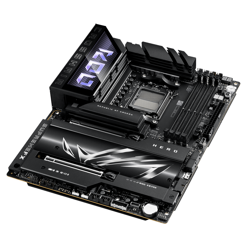 ASUS ROG CROSSHAIR X870E HERO AM5 ATX Hovedkort