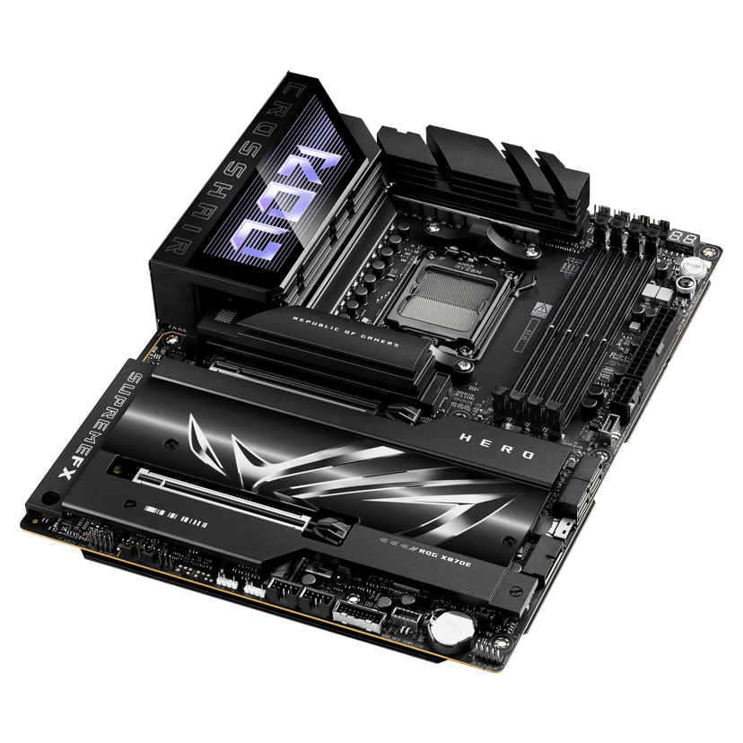 ASUS ROG CROSSHAIR X870E HERO Socket AM5 ATX Bundkort