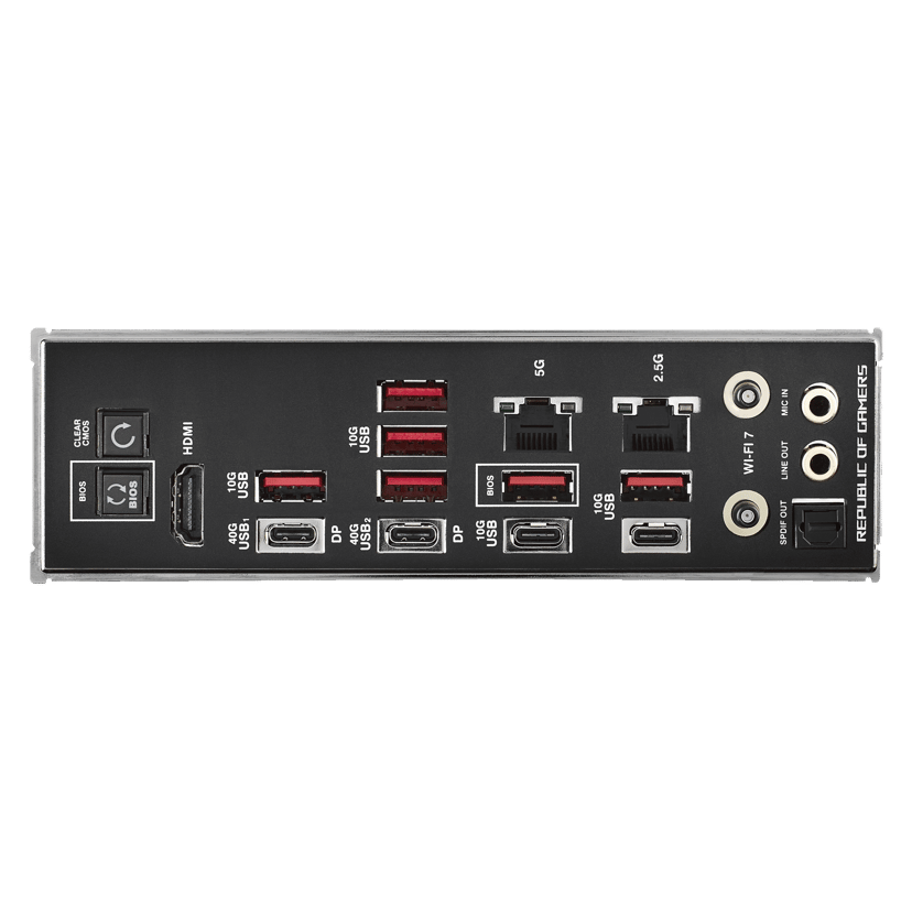 ASUS ROG CROSSHAIR X870E HERO AM5 ATX Moderkort