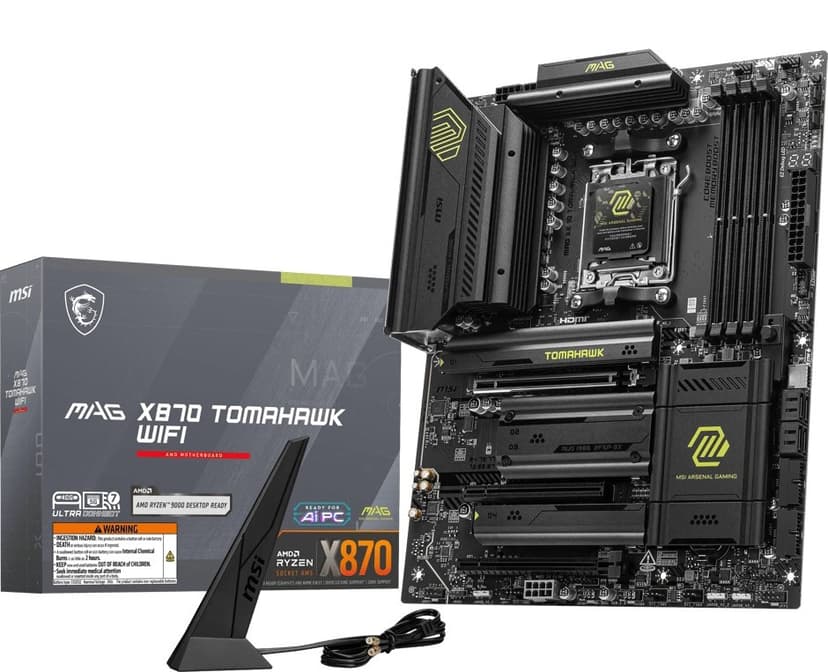 MSI MAG X870 TOMAHAWK WIFI Socket AM5 ATX Bundkort