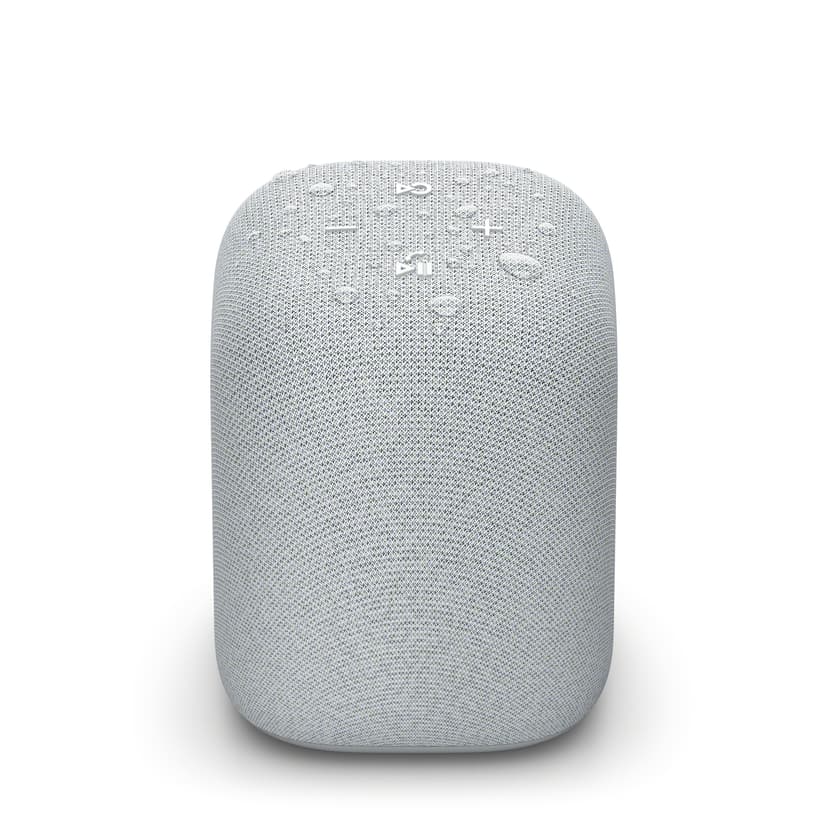 Sony LinkBuds Speaker Vaaleanharmaa