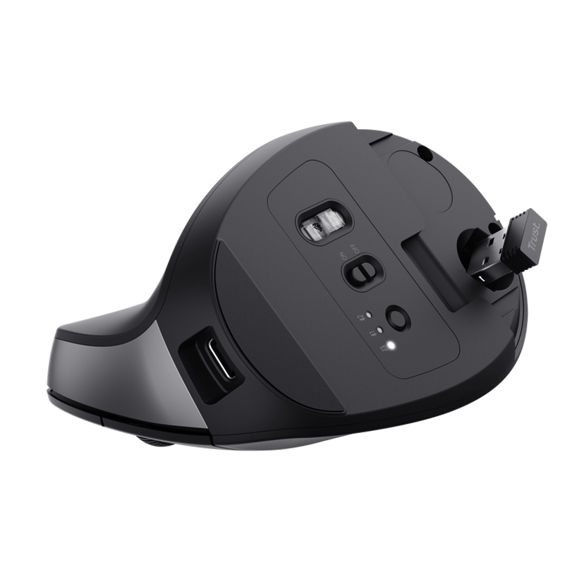 Trust Bayo+ mouse - Wireless Trådlös RF + Bluetooth
