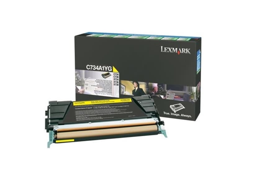 Lexmark Toner Gul 6K - C73x/X73x Return