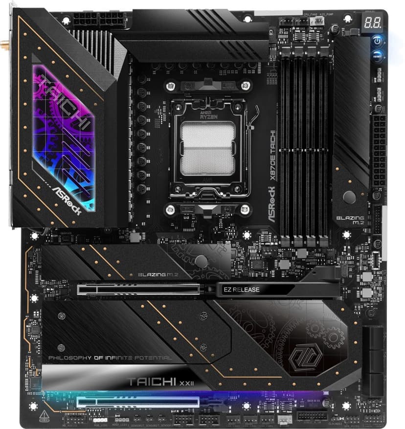 ASRock X870E TAICHI Socket AM5 E-ATX Moederbord