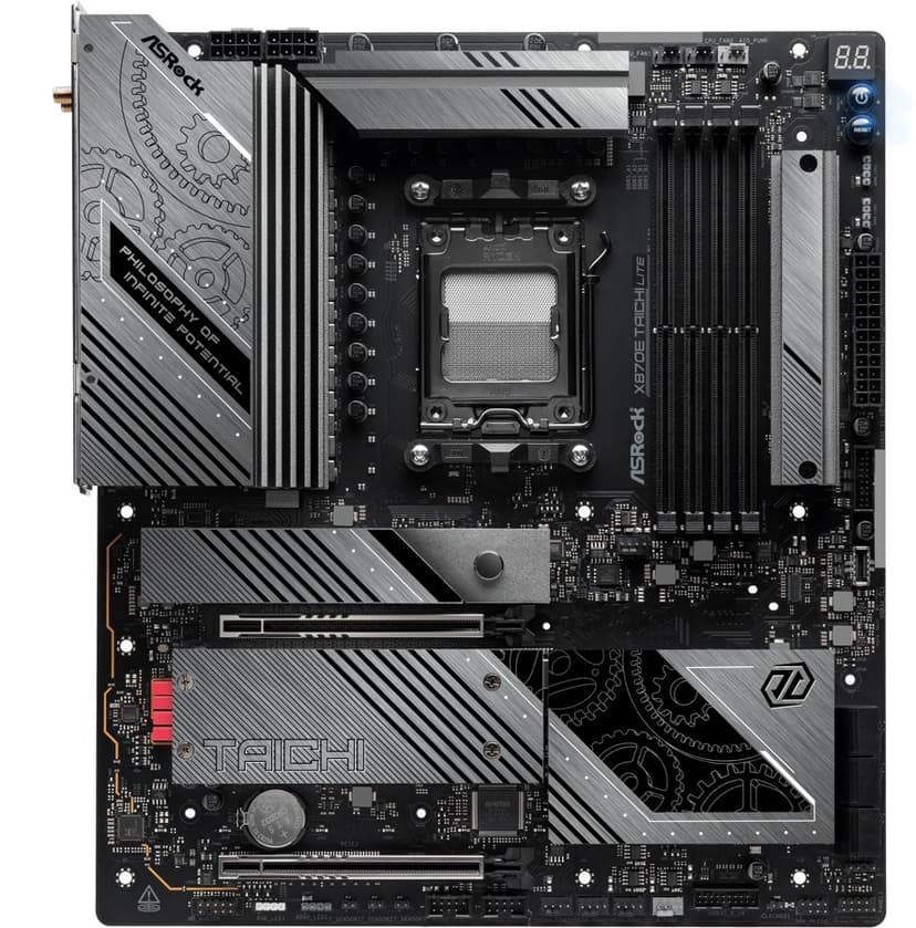 ASRock X870E TAICHI LITE Socket AM5 E-ATX Bundkort
