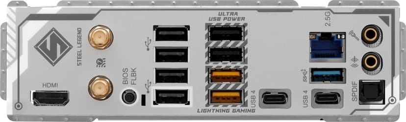 ASRock X870 STEEL LEGEND WIFI Socket AM5 ATX Moderkort