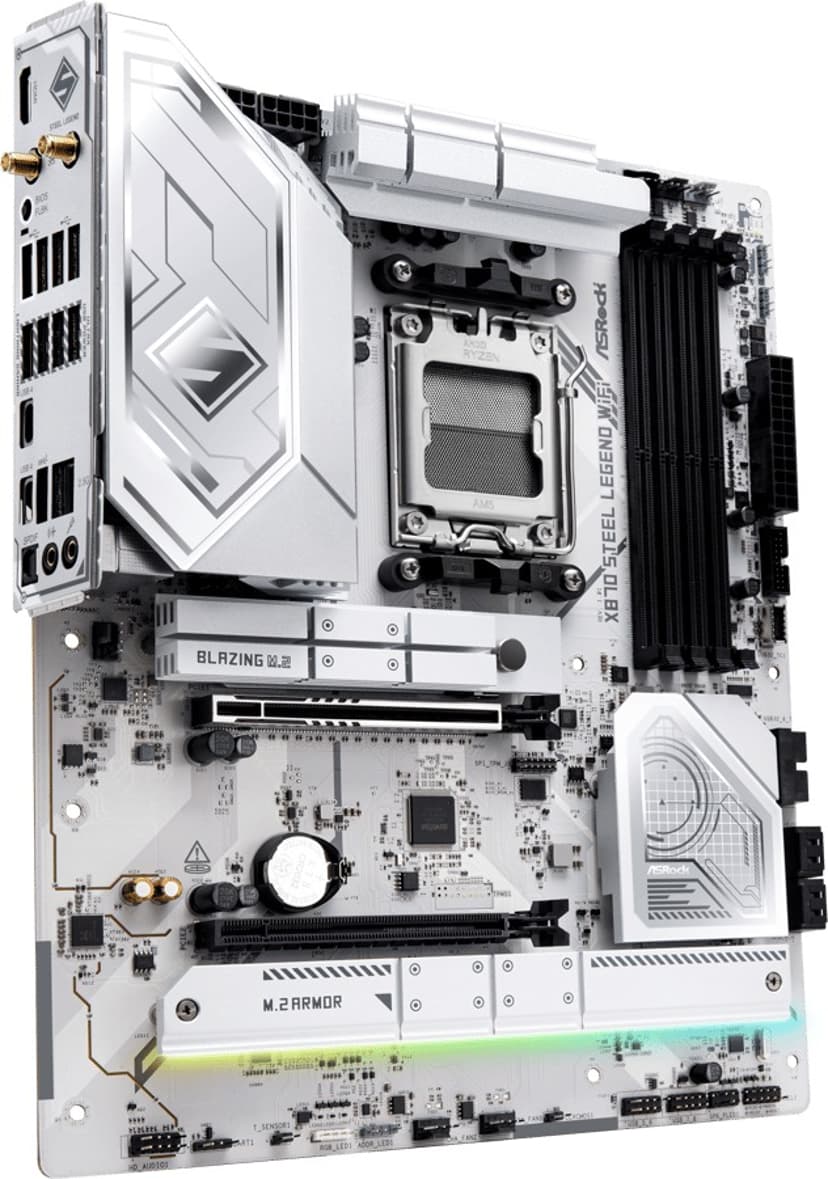 ASRock X870 STEEL LEGEND WIFI Socket AM5 ATX Moderkort