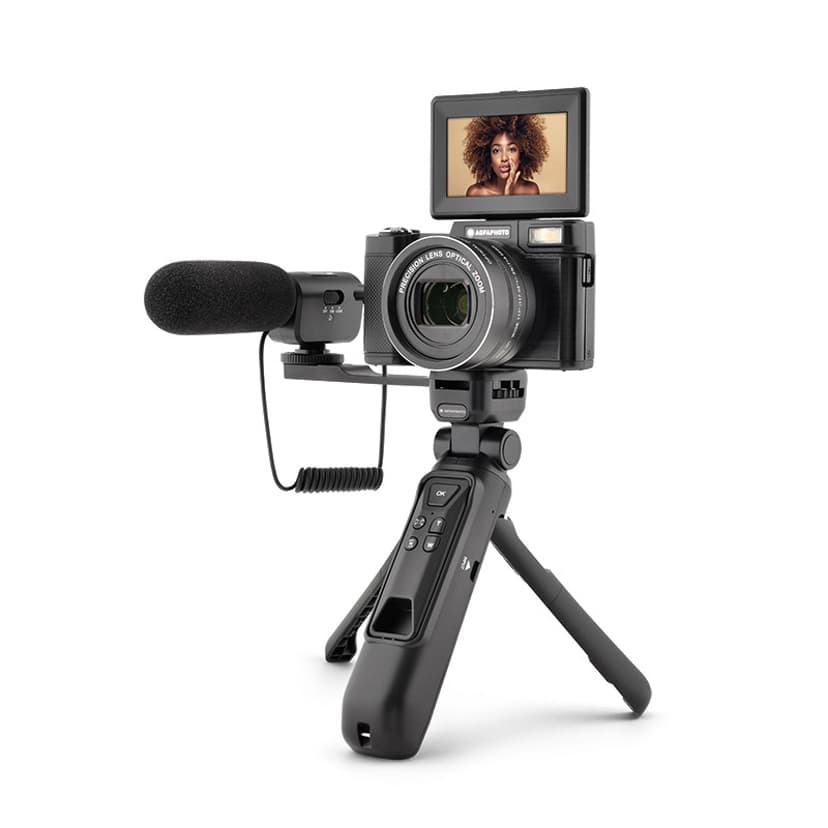 Agfa Vlogging-kamera Realishot 5x optisk zoom