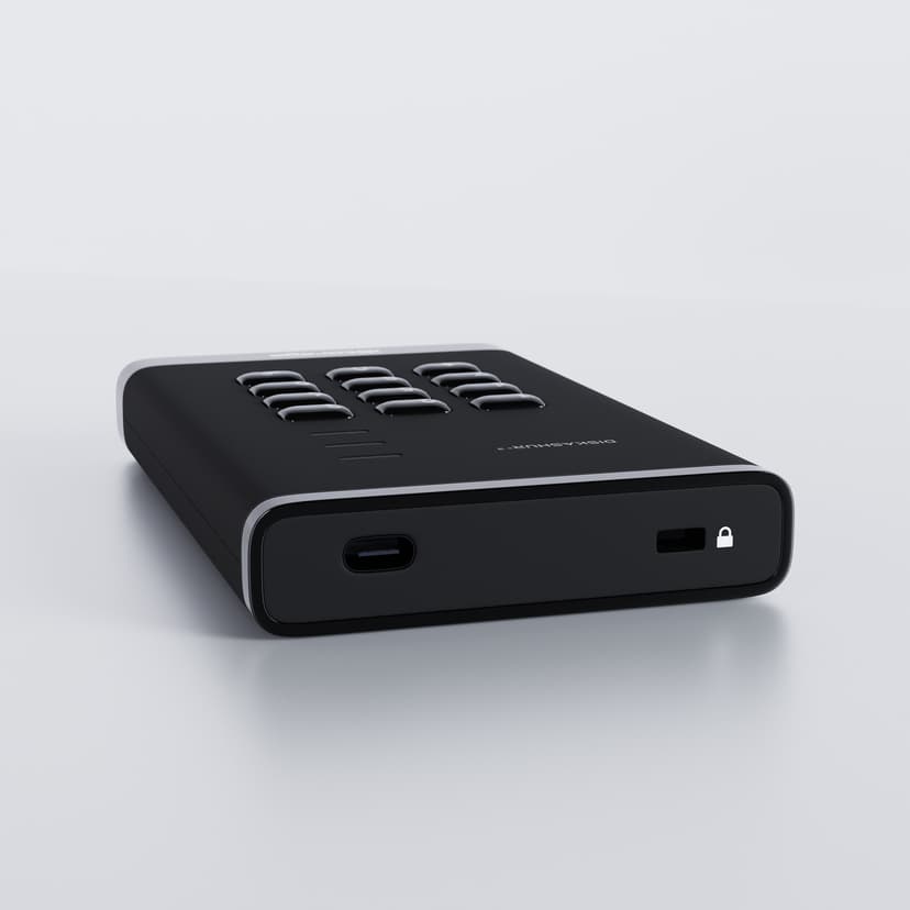 Istorage diskAshur3 HDD 256-bit 500GB Svart
