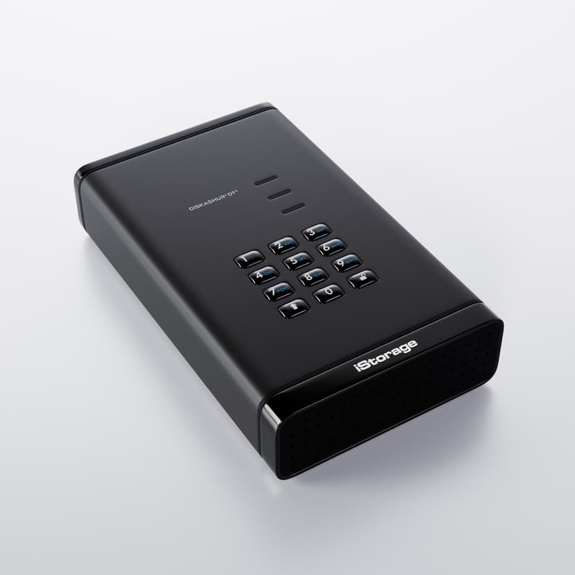 Istorage diskAshur DT3 HDD 256-bit FIPS 140-3 Level 22TB Svart