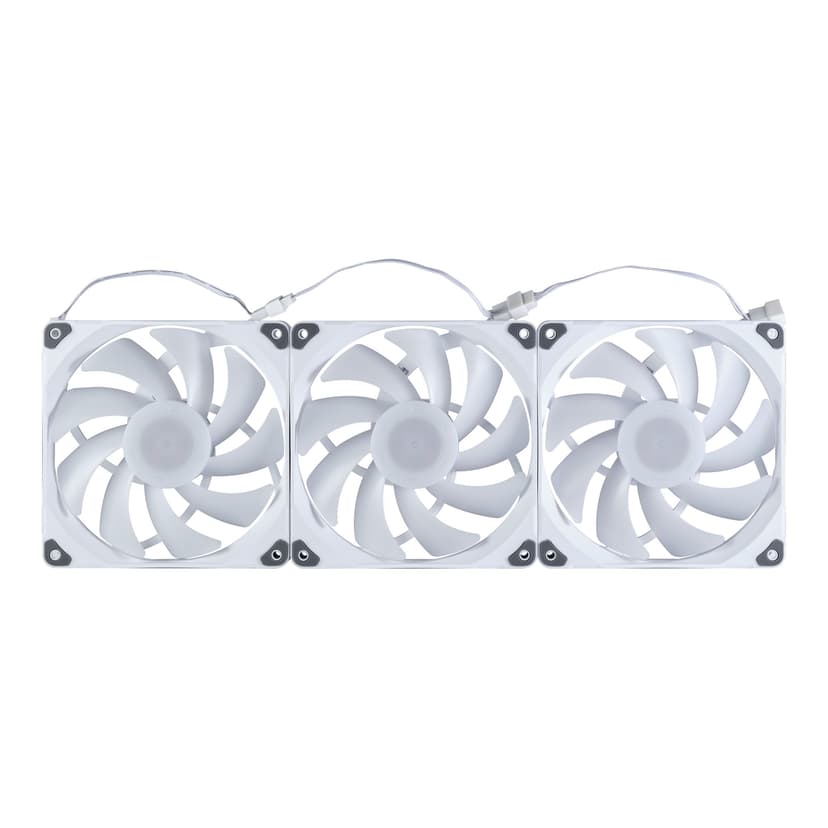Phanteks M25 140MM PWM DRGB 3-P Vifte Hvit