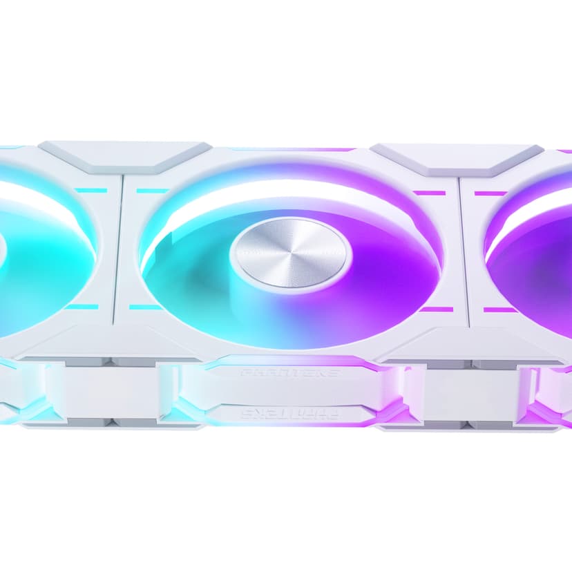 Phanteks D30 120MM PWM DRGB 3-P Vifte Hvit