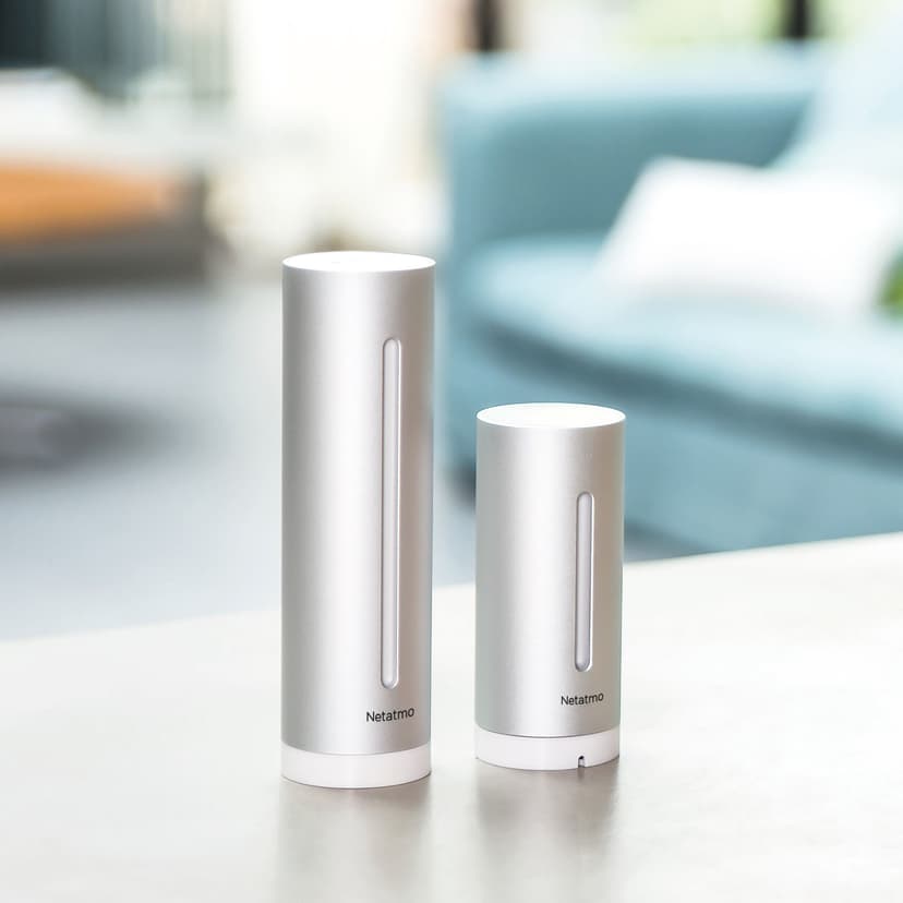 Netatmo NWS01-EC digital vejrstation Aluminium Batteri/USB Wi-Fi