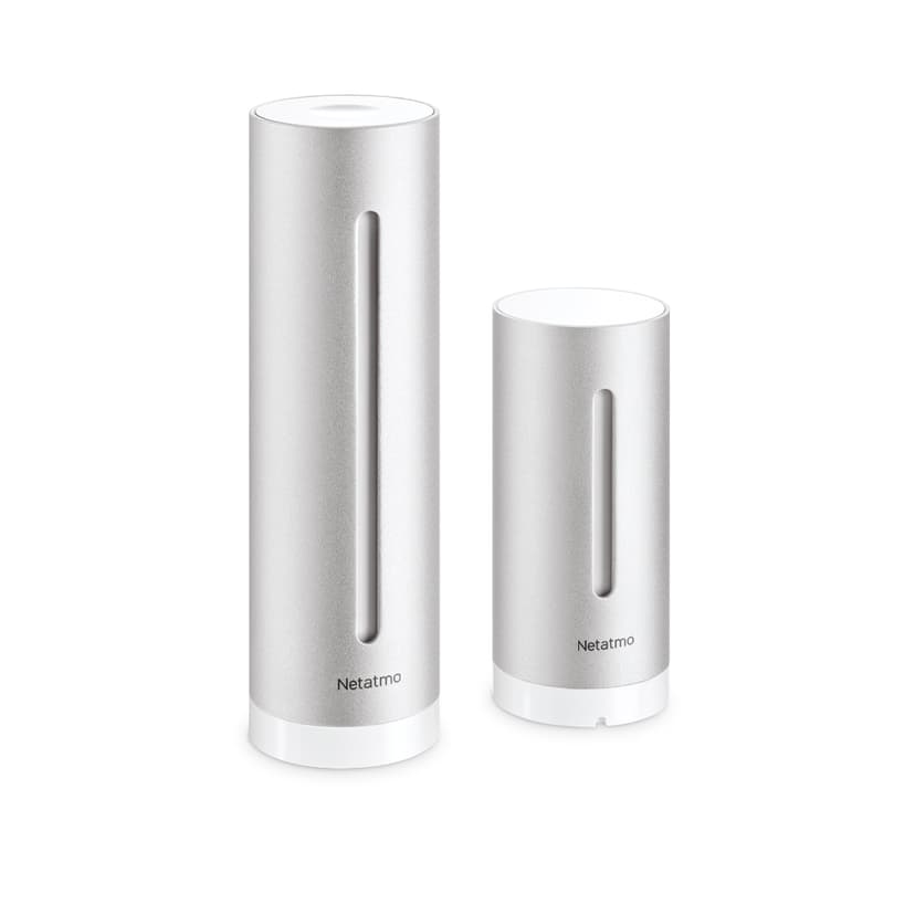 Netatmo NWS01-EC digital værstasjon Aluminium Batteri/USB Wi-Fi