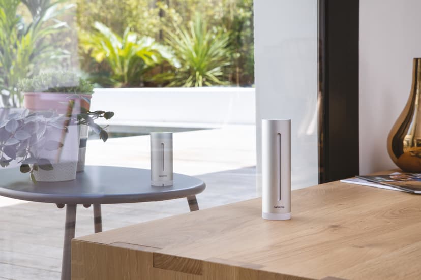 Netatmo NWS01-EC digital väderstation Gjuten aluminium Batteri / USB Wi-Fi