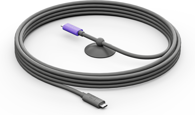Logitech MeetUp 2 Konferenssikamera + Logitech Active USB-C -kaapeli