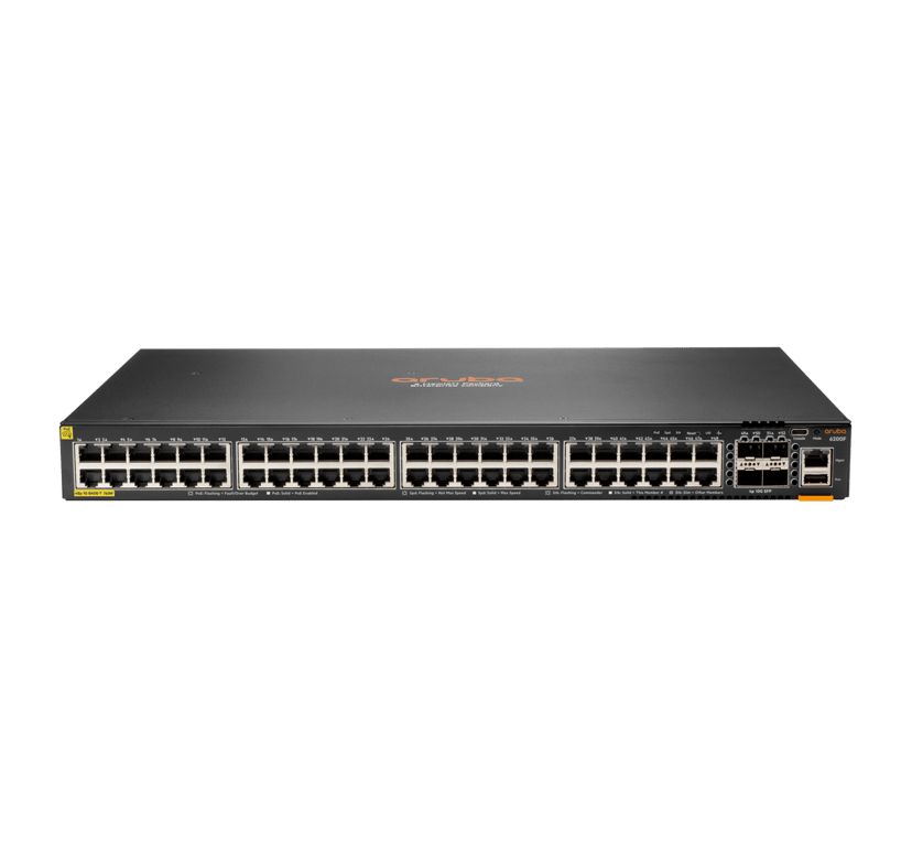 Aruba CX6200F 48G 4SFP+ PoE 370W