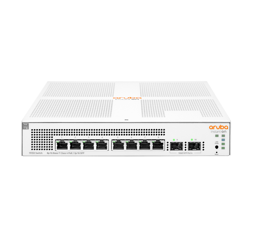 HPE Networking Instant On 1930 8G 2SFP 124W Switch