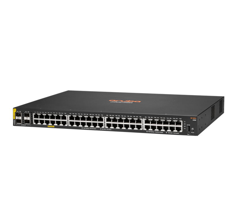 HPE CX6100 48G 4SFP PoE 370W Switch