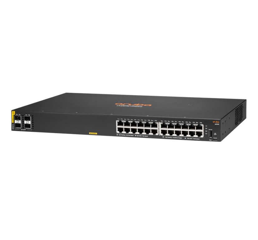 Aruba CX6000 24G 4SFP PoE 370W