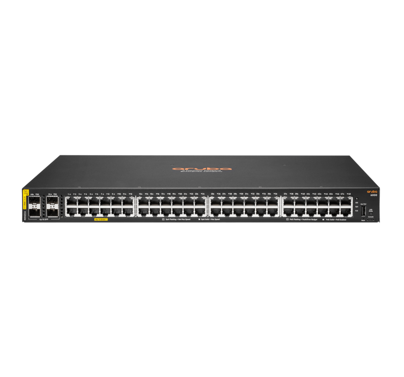 Aruba CX6000 48G 4SFP PoE 370W