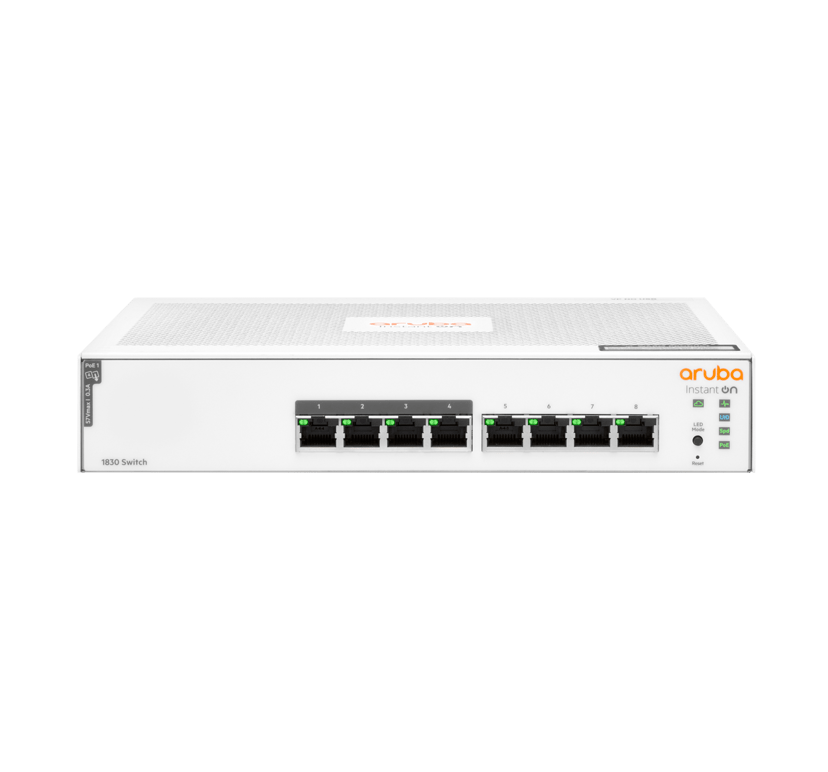 HPE Networking Instant On 1830 8G PoE 65W Switch