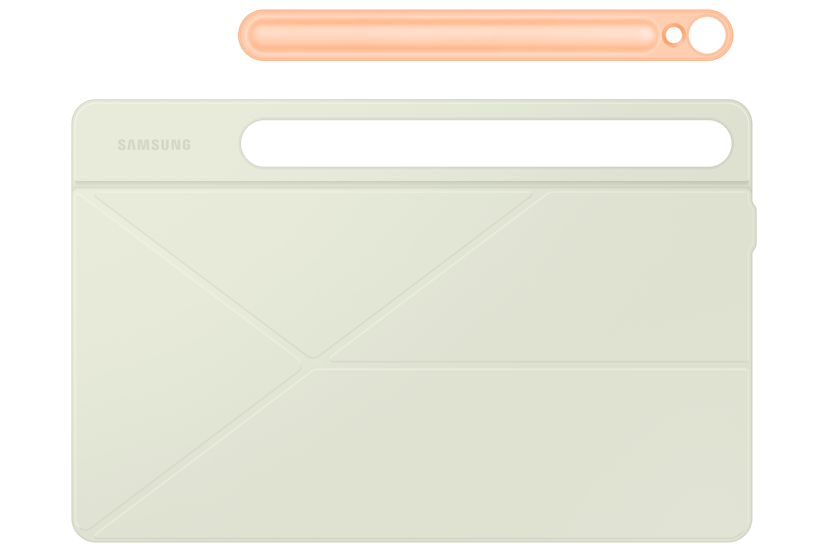 Samsung Smart Book Cover Samsung Galaxy Tab S10 FE, Samsung Galaxy Tab S9, Samsung Galaxy Tab S9 FE Orange