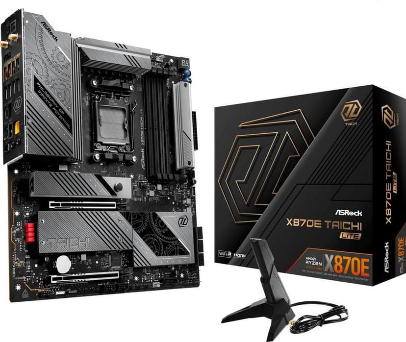 ASRock X870E TAICHI LITE Socket AM5 E-ATX Bundkort