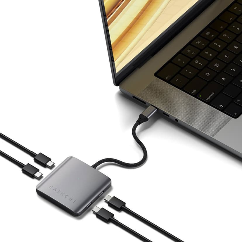 Satechi 4-Port USB-C Hub USB Type-C