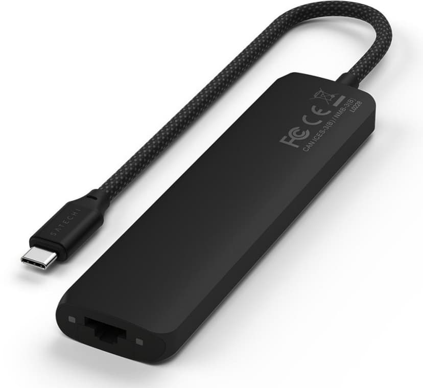 Satechi 7-in-1 USB-C Multiport Adapter met Ethernet USB-C