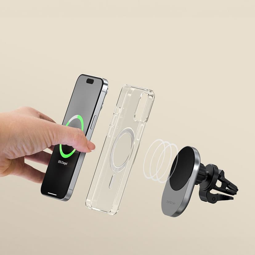 Satechi Qi2 langaton autolaturi