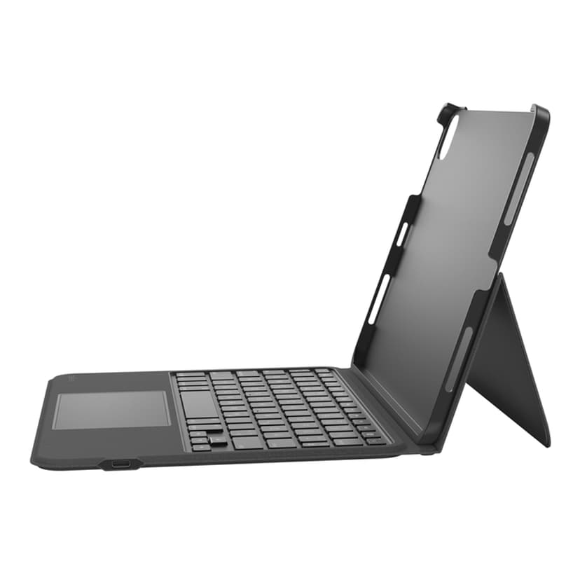 Belkin Everyday-hoes met toetsenbord en houder voor iPad Air 10,9" en iPad Pro 11" iPad Air 10.9" 4th gen, iPad Air 10.9" 5th gen, iPad Air 11" (2024), iPad Pro 11" 3rd gen, iPad Pro 11" 4th gen Nederlands Zwart