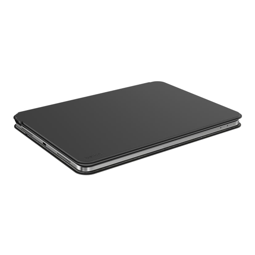 Belkin Pro hoes met toetsenbord en magnetische standaard voor iPad Air 10,9" en iPad Pro 11" iPad Air 10.9" 4th gen, iPad Air 10.9" 5th gen, iPad Air 11" (2024), iPad Pro 11" 3rd gen, iPad Pro 11" 4th gen Zwart