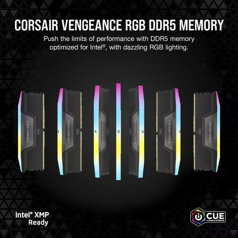 Corsair Vengeance RGB 32GB 6400MHz DDR5 288-pin DIMM