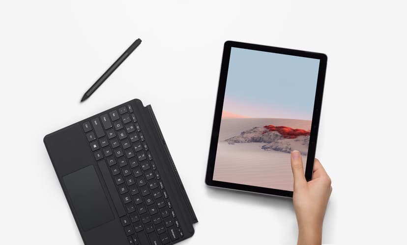 Microsoft Type Cover Microsoft Surface Go UK International Zwart