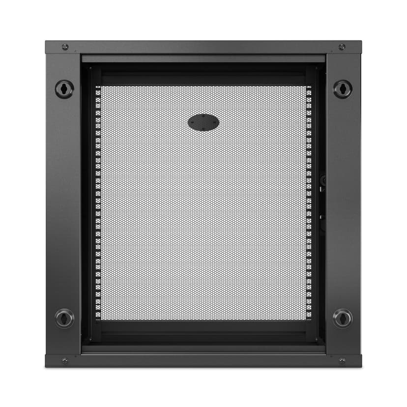 APC NetShelter WX AR112SH6 - 12U, 19-tommers patchskap, veggmontert, ferdigmontert, 600 mm dyp