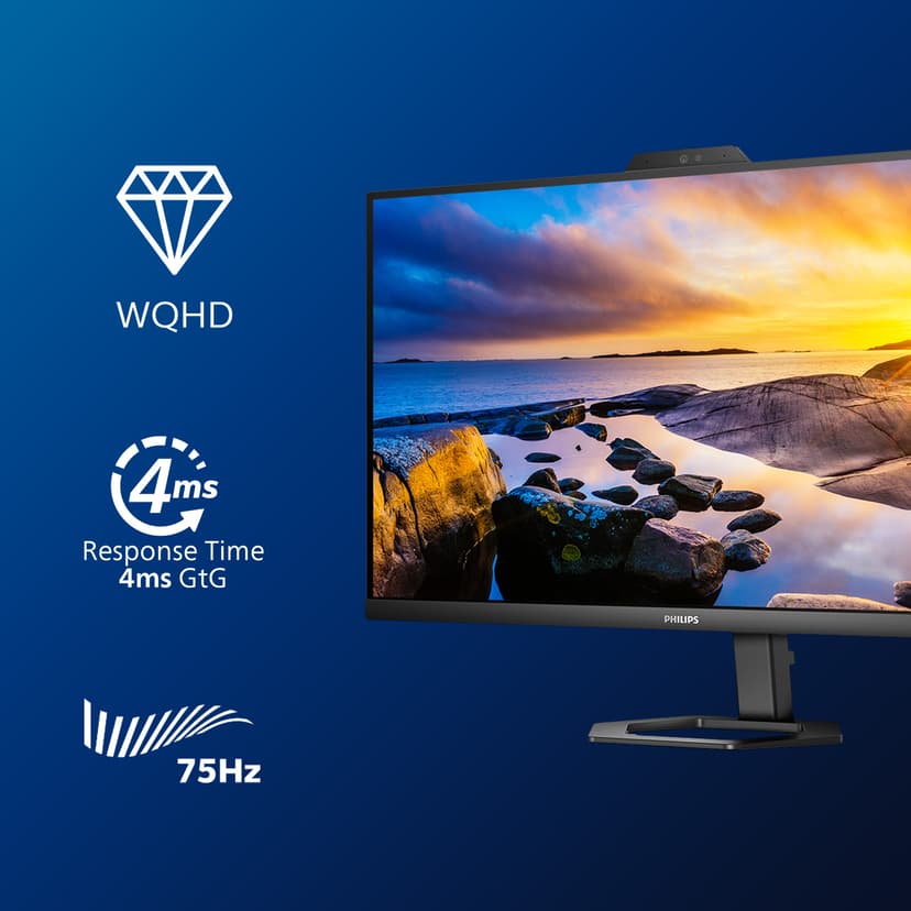 Philips 27E1N5600HE 27" 2560 x 1440pixels IPS 16:9 75Hz