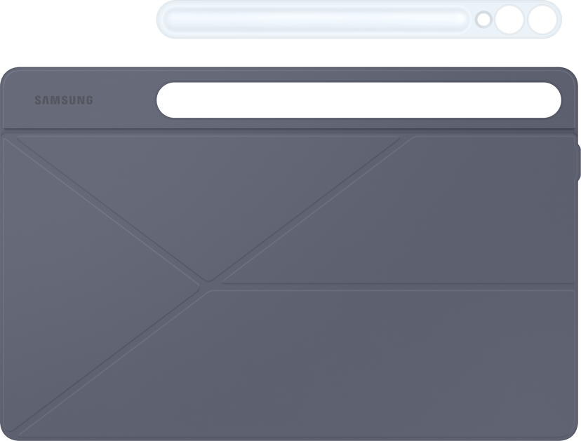 Samsung Smart Book Cover Samsung Galaxy Tab S10+, Samsung Galaxy Tab S9 FE+, Samsung Galaxy Tab S9+ Blauw