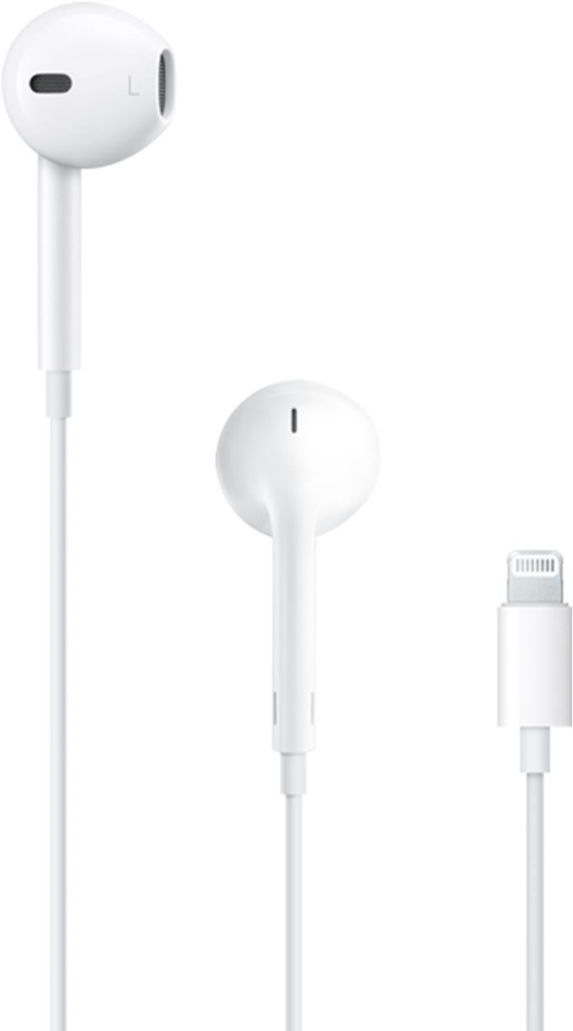 Apple EarPods Lightning-kontakt Stereo Vit