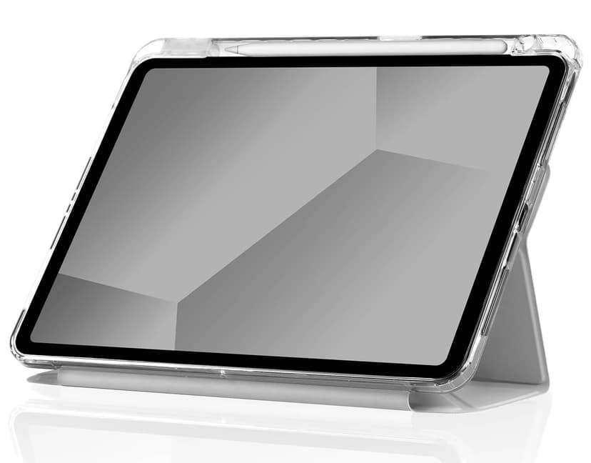 STM OPP iPad Air 10.9" 4th gen, iPad Air 10.9" 5th gen, iPad Air 11" (2024), iPad Air 11" (2025) Grå, Transparent