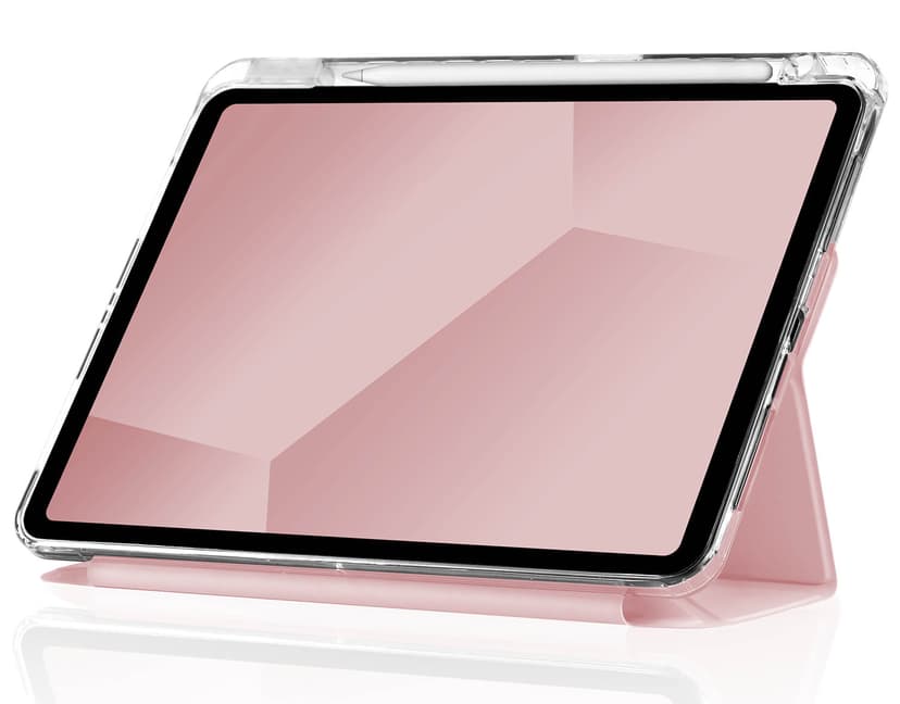 STM OPP iPad Air 10.9" 4th gen, iPad Air 10.9" 5th gen, iPad Air 11" (M2), iPad Air 11" (M3) Rosa, Transparent