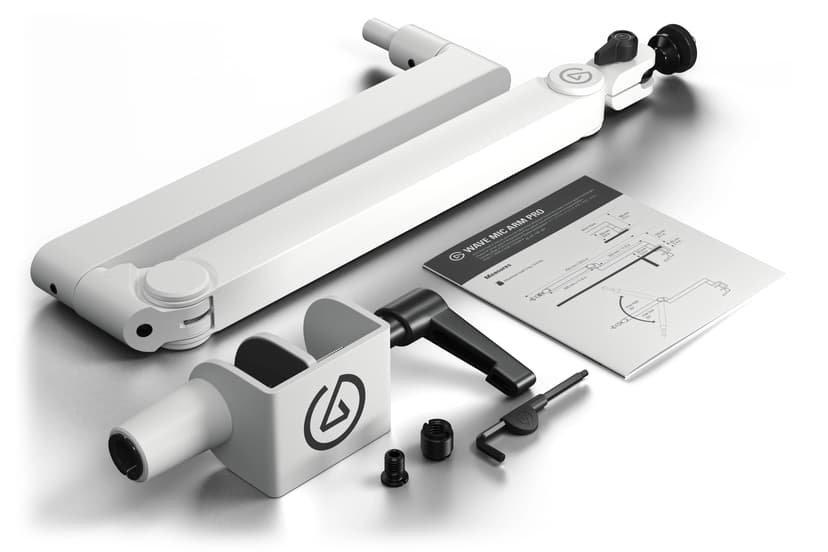 Elgato Wave Mic Arm Pro LP - White