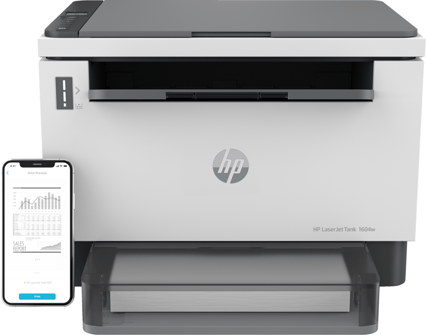 HP LaserJet Tank 1604w A4 MFP