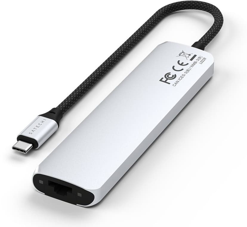 Satechi 7-in-1 USB-C Multiport Adapter med Ethernet USB-C