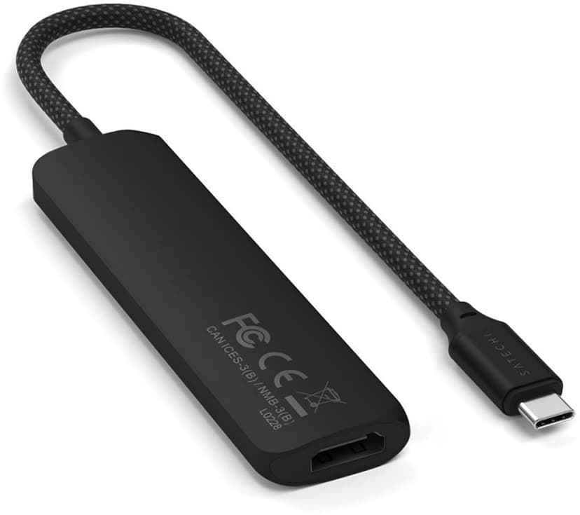 Satechi 4-i-1 USB-portadapter for USB-C Slim Multiport