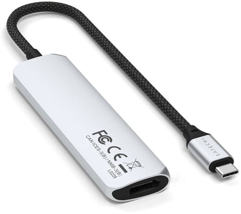 Satechi 4-i-1 USB-portadapter for USB-C Slim Multiport