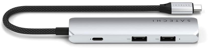 Satechi 4-i-1 USB-portadapter for USB-C Slim Multiport