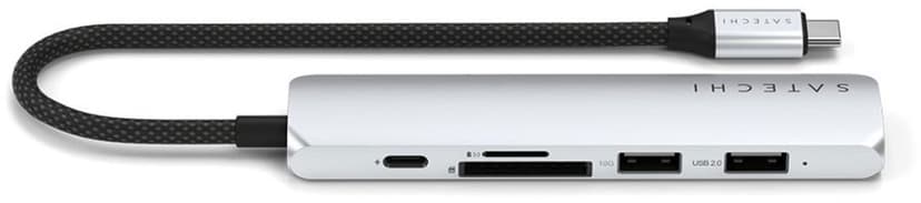 Satechi 6-in-1 USB-C Slim Multiport-sovitin USB-C