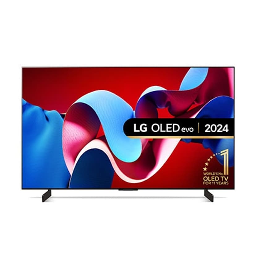 LG C4 42" 4K OLED Evo AI Smart TV