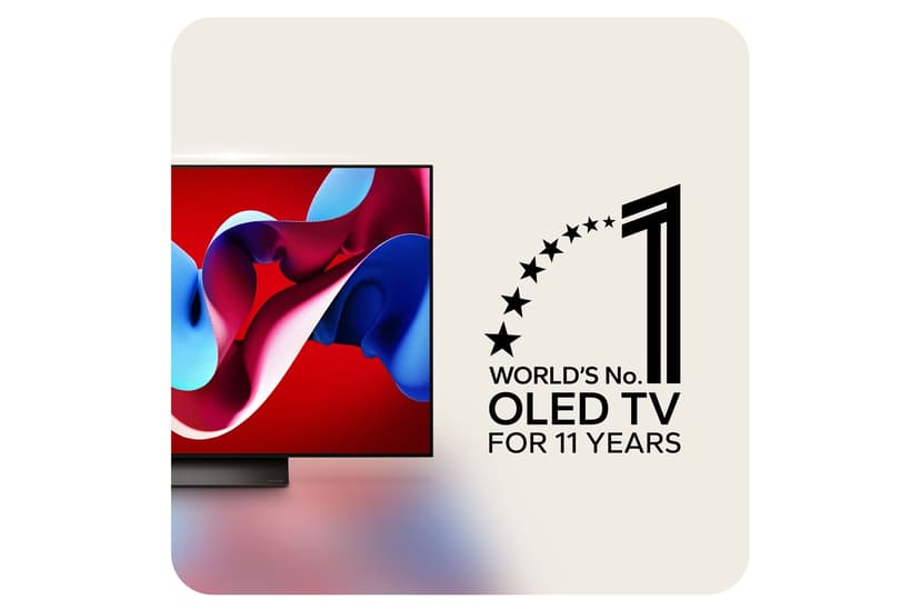 LG C4 42" 4K OLED Evo AI Smart TV